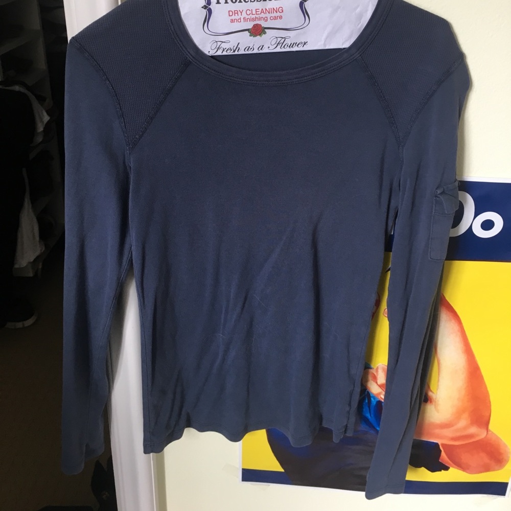 Blue long sleeve